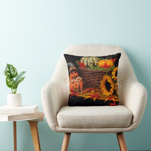 ハロウィンカボチャ クッション (椅子)