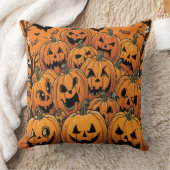 ハロウィンカボチャ クッション (ブランケット)