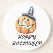 ハロウィンカボチャ コースター (正面)
