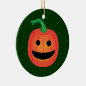 ハロウィンカボチャ セラミックオーナメント (右)