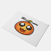 ハロウィンカボチャ ドアマット (アングル)