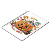 ハロウィンカボチャ ノートブック (左側)