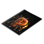 ハロウィンカボチャ ノートブック (左側)