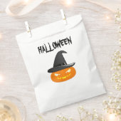 ハロウィンカボチャ フェイバーバッグ (クリップ留めされた状態)