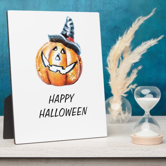 ハロウィンカボチャ フォトプラーク (側面)