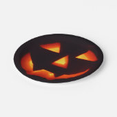 ハロウィンカボチャ ペーパープレート (アングル)