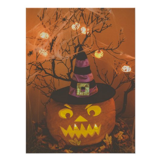 ハロウィンカボチャ ポスター (正面)