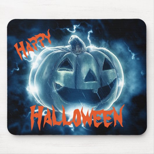 ハロウィンカボチャ マウスパッド (正面)