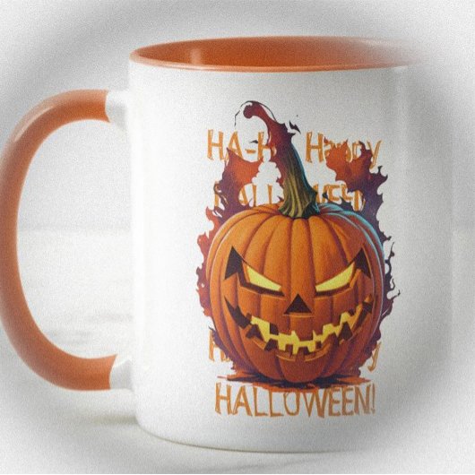 ハロウィンカボチャ マグカップ
