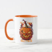 ハロウィンカボチャ マグカップ (左)
