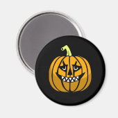 ハロウィンカボチャ マグネット (正面/裏面)