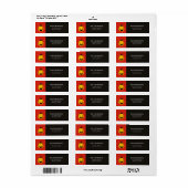 ハロウィンカボチャ ラベル (フルシート)