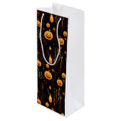 ハロウィンカボチャ ワインギフトバッグ (裏面アングル)