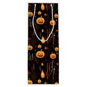 ハロウィンカボチャ ワインギフトバッグ (裏面)