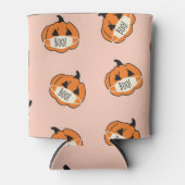 ハロウィンカボチャ:ヴィンテージコロナデザイン 缶クーラー (正面)