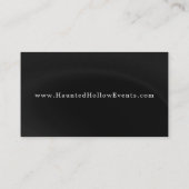 ハロウィンカボチャ 名刺 (裏面)