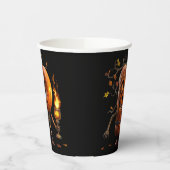 ハロウィンカボチャ 紙コップ (左)