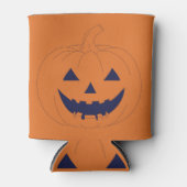 ハロウィンカボチャ 缶クーラー (正面)