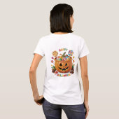 ハロウィンカボチャ Tシャツ (裏面フル)