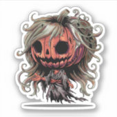 ハロウィンカボンプキングール シール (正面)
