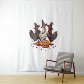 ハロウィンカボンプキンチキンウィッチ秋 タペストリー (インサイチュ)