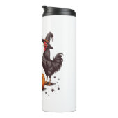 ハロウィンカボンプキンチキンウィッチ秋 タンブラー (回転右)