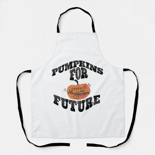 ハロウィンカボンプキンハロウィーン エプロン (正面)