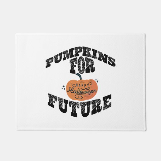 ハロウィンカボンプキンハロウィーン ドアマット (正面)