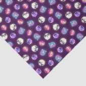 ハロウィンカラフルかわいいこうもりスケッチパターン 薄葉紙 (詳細)