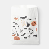 ハロウィンカラフルの怖いパターン フェイバーバッグ (正面)