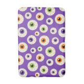 ハロウィンカラフルの眼球模様 バスマット (正面縦)