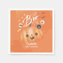 ハロウィンカラフルの赤ちゃんシャワーブテーマ