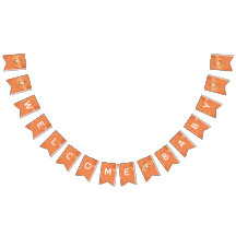 ハロウィンカラフルの赤ちゃんシャワーブテーマ