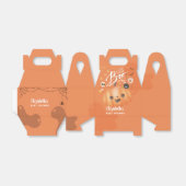 ハロウィンカラフルの赤ちゃんシャワーブテーマ フェイバーボックス (折り畳みなし)