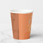 ハロウィンカラフルの赤ちゃんシャワーブテーマ 紙コップ (右)