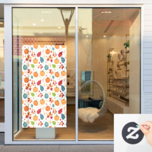 ハロウィンカラフルカボチャ離れと ウィンドウサイン