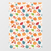 ハロウィンカラフルカボチャ離れと ウィンドウサイン (シート)