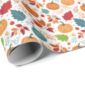 ハロウィンカラフルカボチャ離れと ラッピングペーパー (ロールコーナー)