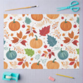 ハロウィンカラフルカボチャ離れと 薄葉紙 (クラフト)