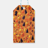 ハロウィンカラフルキャンディカボンプキン ギフトタグ (裏面)