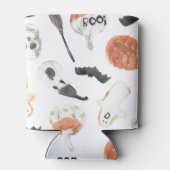 ハロウィンカラフルクーラーボックス | 怖い可愛いブー 缶クーラー (裏面)