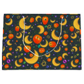 ハロウィンカラフル抱き枕 ラージペーパーバッグ (正面)