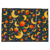 ハロウィンカラフル抱き枕 ラージペーパーバッグ (裏面)