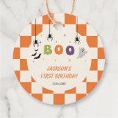 ハロウィンカラフル誕生日ギッズタグ フェイバータグ (裏面)