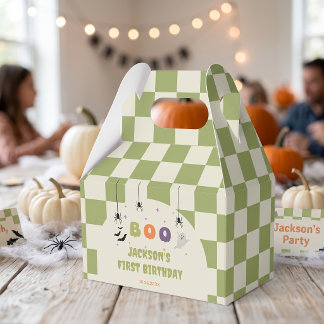 ハロウィンカラフル誕生日記念品ボックス フェイバーボックス