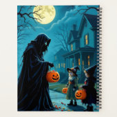 ハロウィンカレンダー プランナー手帳 (裏面)