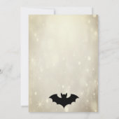 ハロウィンカワイイ幽霊カボチャパーティの招待状 招待状 (裏面)