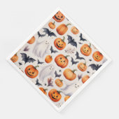 ハロウィンカワイイ幽霊カボチャパーティーナプキンス (コーナー)