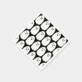 ハロウィンカワイイ幽霊パーティー スタンダードカクテルナプキン (角)