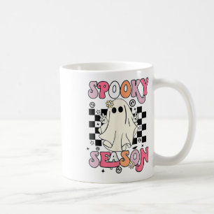 ハロウィンカワイイ幽霊不気味シーズン コーヒーマグカップ